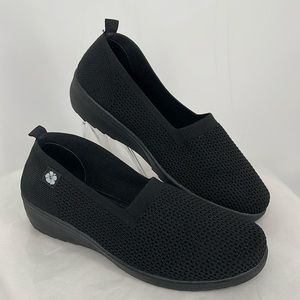 Tommy Bahama Sunset Black Knit Slip-on Shoes  size‎ 8 EUC